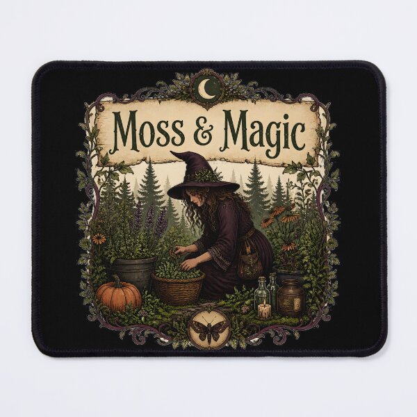 Item preview, Moss & Magic in the Herb Garden designed and sold by KristenosNehk.