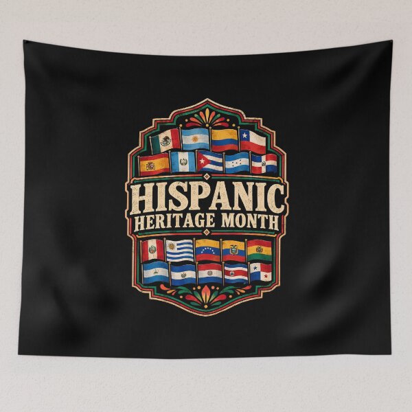 Item preview, Hispanic Pride Hispanic Heritage Month Hispanic Countries designed and sold by DemureArtsy.