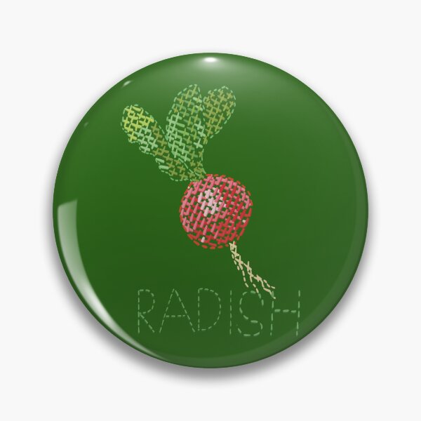 Item preview, cross-stitch Embroidery radish  designed and sold by sonaadalian.