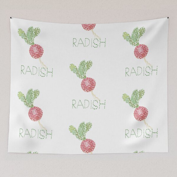 Item preview, cross-stitch Embroidery radish  designed and sold by sonaadalian.