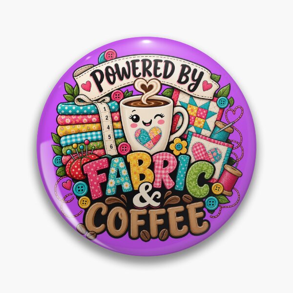 Artikelvorschau, Quiltliebe: Angetrieben von Stoffen und Kaffee entworfen und verkauft von EverydayMagik.