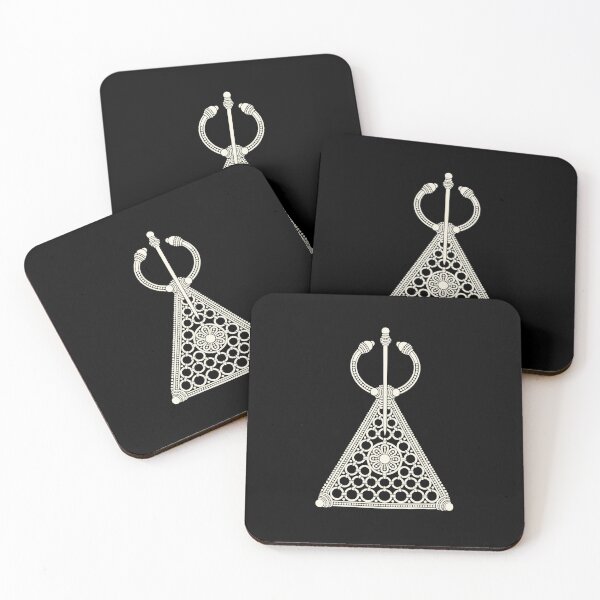 Item preview, Moroccan Amazigh Fibula — Traditional Jewelry Emblem designed and sold by The Abstract Vision.