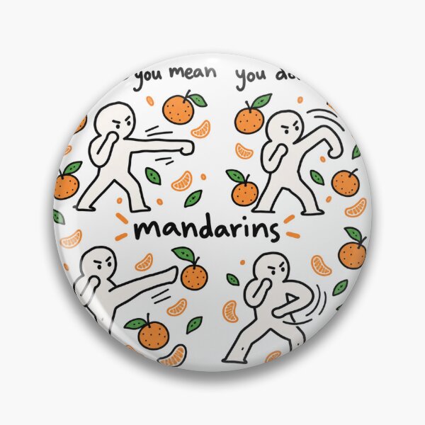Item preview, I Like Mandarins Funny Meme designed and sold by MonkiFlipp.