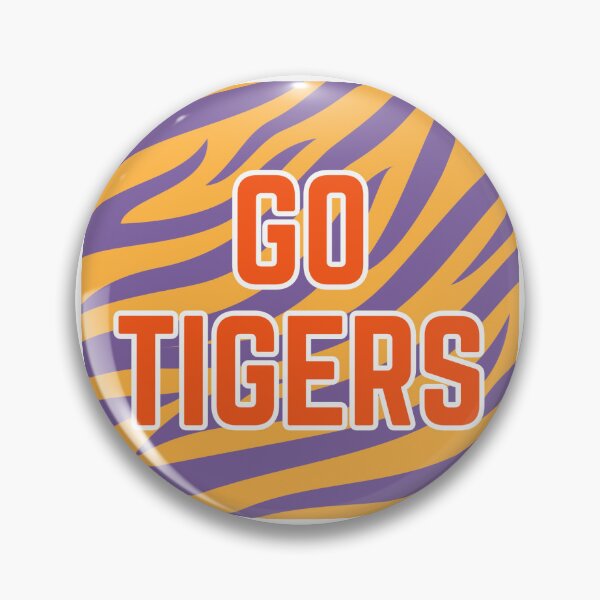 Item preview, Clemson Game Day Button designed and sold by jenniferochs.