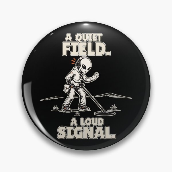 Item preview, A Quiet Field, A Loud Signal – Alien Metal Detecting designed and sold by FreePath-Move.