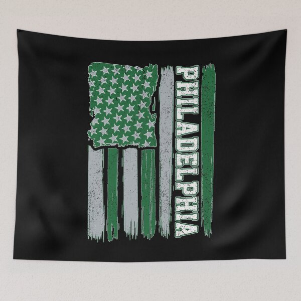 Item preview, Vintage Philadelphia US Flag Distressed Football Sports Fan Team Spirit designed and sold by RockTheFeal.