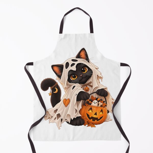Item preview, Halloween Ghost Cat | Spooky Kitty designed and sold by Butterfly  Effect.
