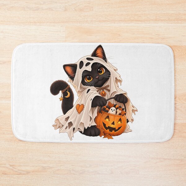 Item preview, Halloween Ghost Cat | Spooky Kitty designed and sold by Butterfly  Effect.