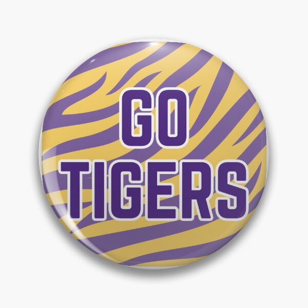 Item preview, LSU Game day Button designed and sold by jenniferochs.