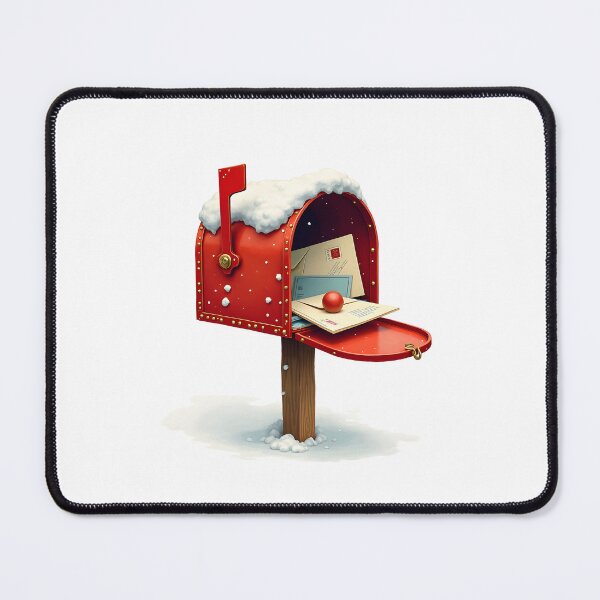 Item preview, Whimsical Christmas Post Office – Christmas Mailbox designed and sold by ArtemisEutopia.