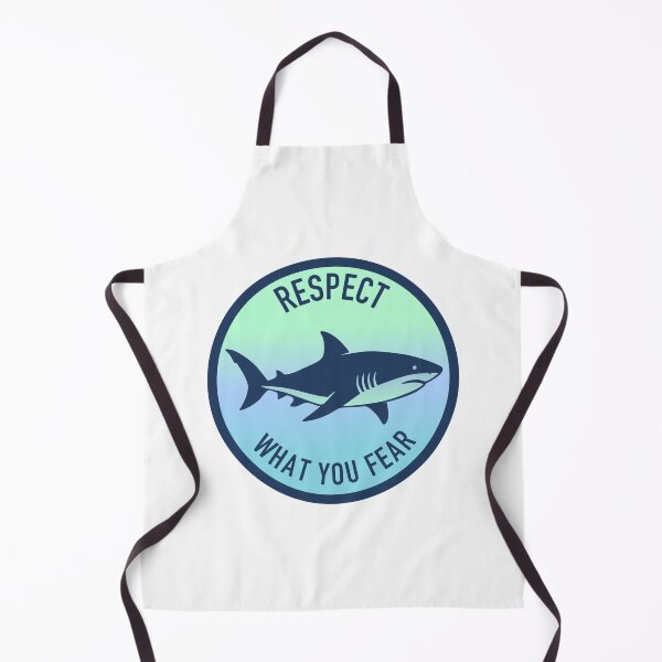 Item preview, Respect what you fear – Shark T-shirt for women, environmental protection & ocean lovers designed and sold by Saltycurrent1.