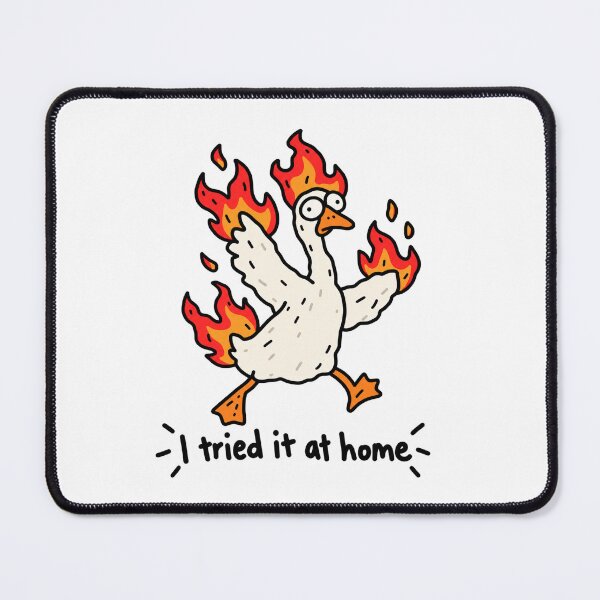 Item preview, Tried It at Home Funny Meme designed and sold by MonkiFlipp.