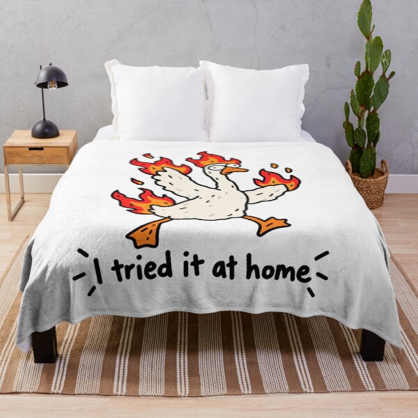 Item preview, Tried It at Home Funny Meme designed and sold by MonkiFlipp.