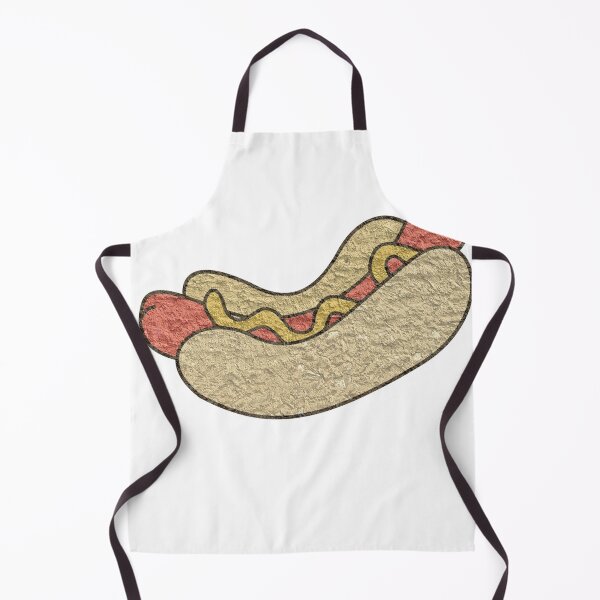 Item preview, Hot Dog Mustard Vintage Textured Illustration American Street Food Retro Cool designed and sold by CLC54.