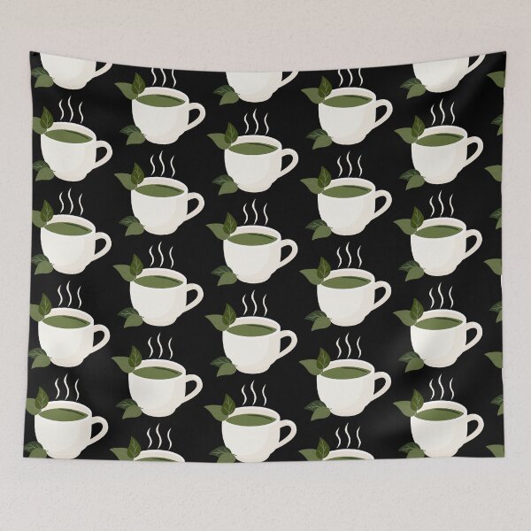 Item preview, Minimal Cup of green tea  designed and sold by Tanapan2529.