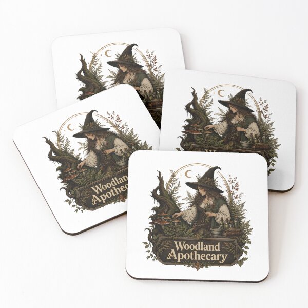 Item preview, Woodland Apothecary Woodland Herb Gathering designed and sold by KristenosNehk.