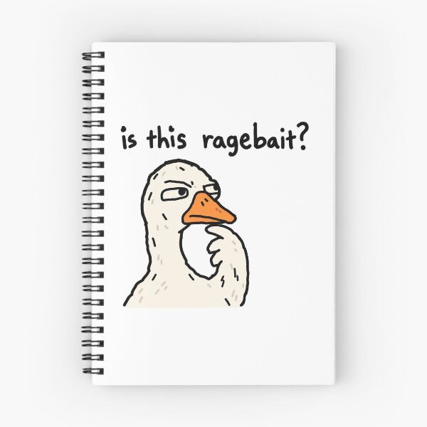 Item preview, Is This Ragebait Funny Goose Meme designed and sold by MonkiFlipp.