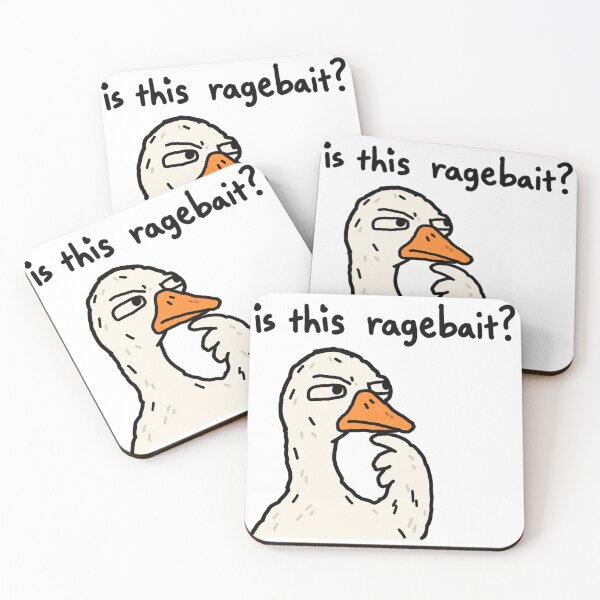 Item preview, Is This Ragebait Funny Goose Meme designed and sold by MonkiFlipp.