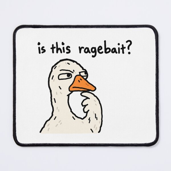 Item preview, Is This Ragebait Funny Goose Meme designed and sold by MonkiFlipp.