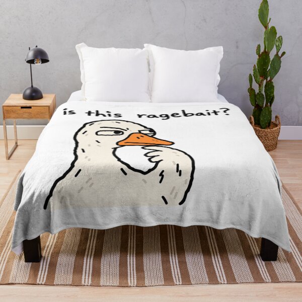 Item preview, Is This Ragebait Funny Goose Meme designed and sold by MonkiFlipp.