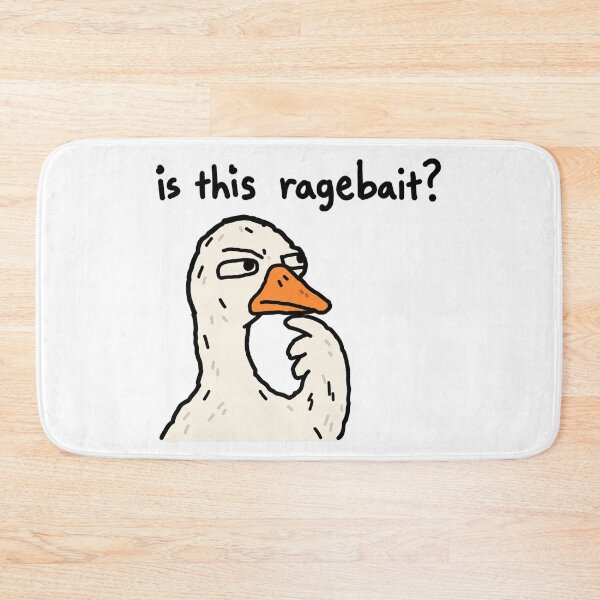 Item preview, Is This Ragebait Funny Goose Meme designed and sold by MonkiFlipp.