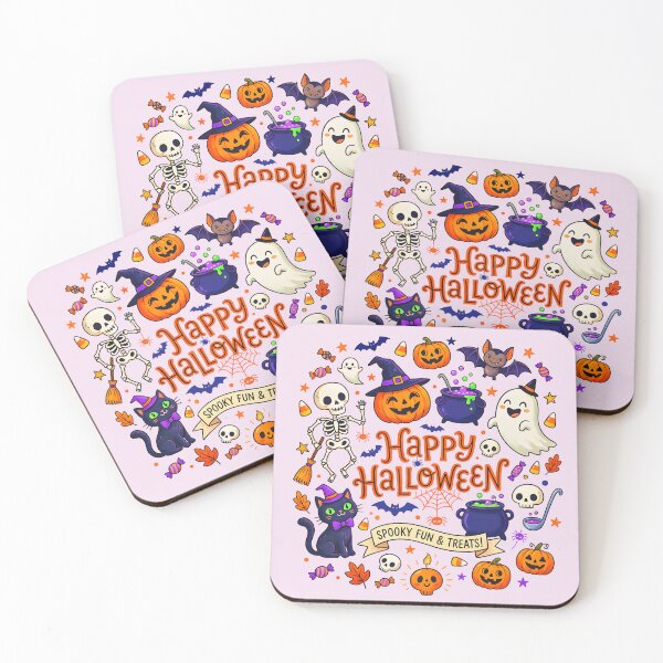 Item preview, HAPPY HALLOWEEN SPOOKY FUN DESIGN 3 designed and sold by DigitalandPhoto.
