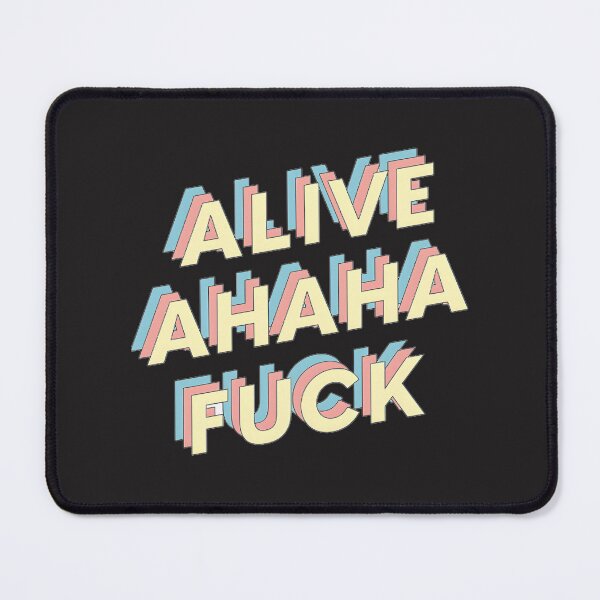 Item preview, Alive Ahaha Funny Humorous Expression Design for Positive Vibes designed and sold by Heinzhub.