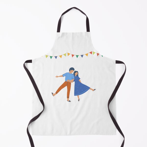 Item preview, Dancing Couple, Party, Colorful Garland, Romantic Illustration, Celebration, Joy designed and sold by CLC54.