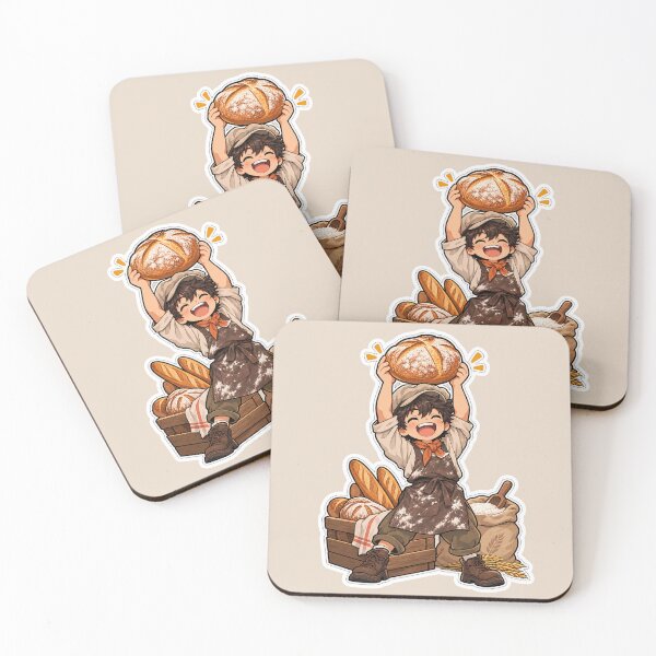 Item preview, Proud Home Baker Holding Sourdough Loaf designed and sold by NovaToons.