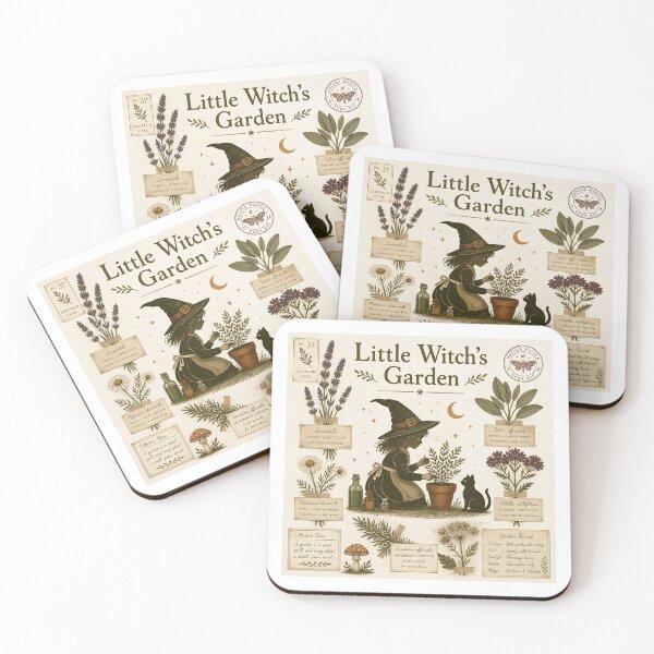 Item preview, Little Witch's Garden A Cabinet of Botanical Specimens designed and sold by KristenosNehk.