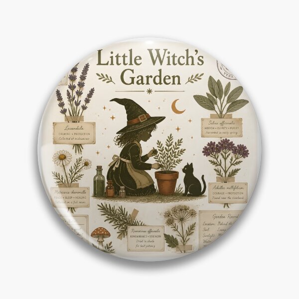 Item preview, Little Witch's Garden A Cabinet of Botanical Specimens designed and sold by KristenosNehk.