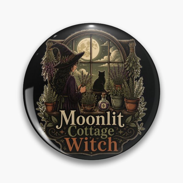 Item preview, Moonlit Cottage Witch Herbs by Candlelight designed and sold by KristenosNehk.