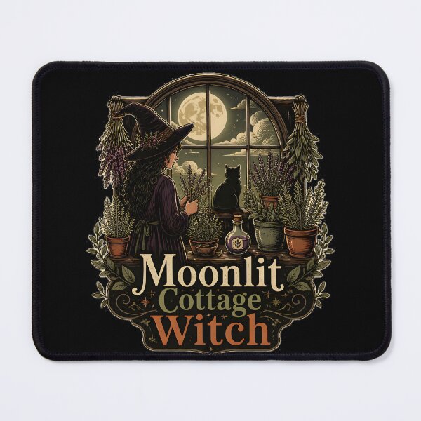 Item preview, Moonlit Cottage Witch Herbs by Candlelight designed and sold by KristenosNehk.