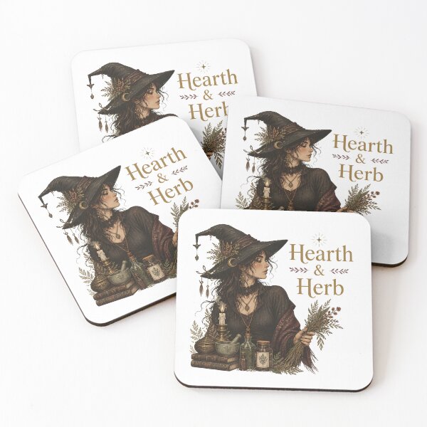 Item preview, Hearth & Herb Old-World Witch Herbalist designed and sold by KristenosNehk.