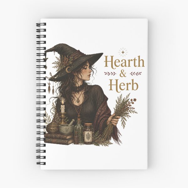 Item preview, Hearth & Herb Old-World Witch Herbalist designed and sold by KristenosNehk.