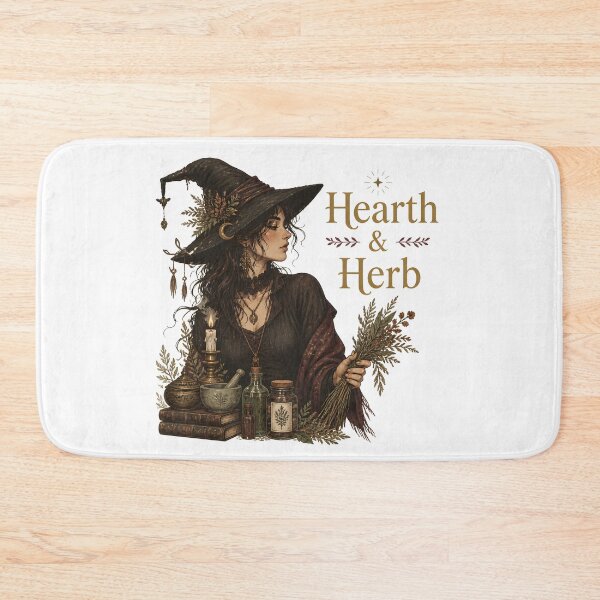Item preview, Hearth & Herb Old-World Witch Herbalist designed and sold by KristenosNehk.