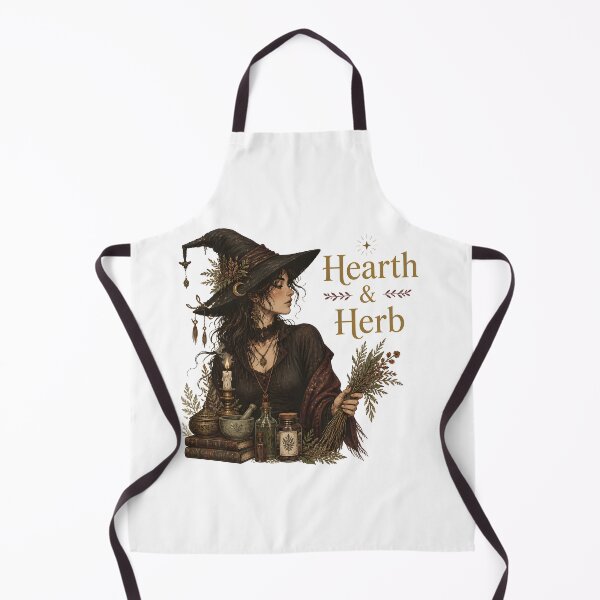 Item preview, Hearth & Herb Old-World Witch Herbalist designed and sold by KristenosNehk.