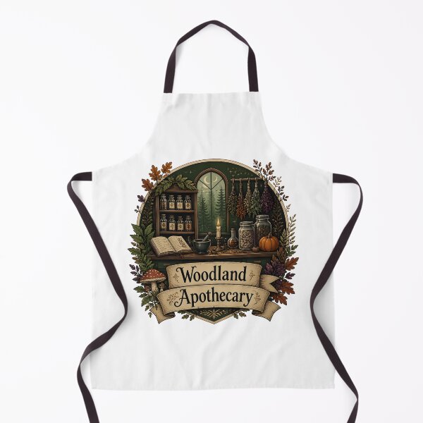Item preview, Woodland Apothecary Old-World Apothecary Counter designed and sold by KristenosNehk.