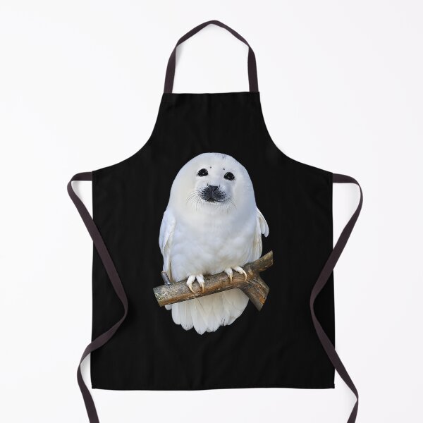 Item preview, Seal Owl Funny Seal Meme designed and sold by Chromatic-Cubes.