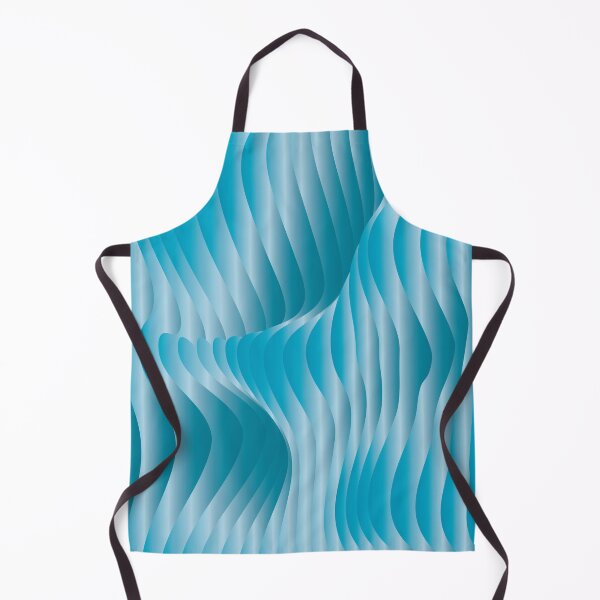 Item preview, Teal Wave Pattern - Abstract Gradient Design designed and sold by photossmirnov.