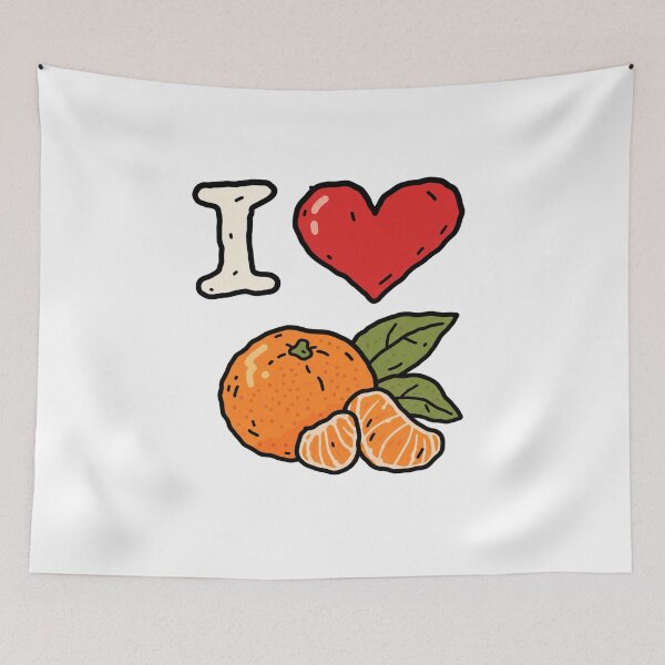 Item preview, I Love Mandarina designed and sold by MonkiFlipp.