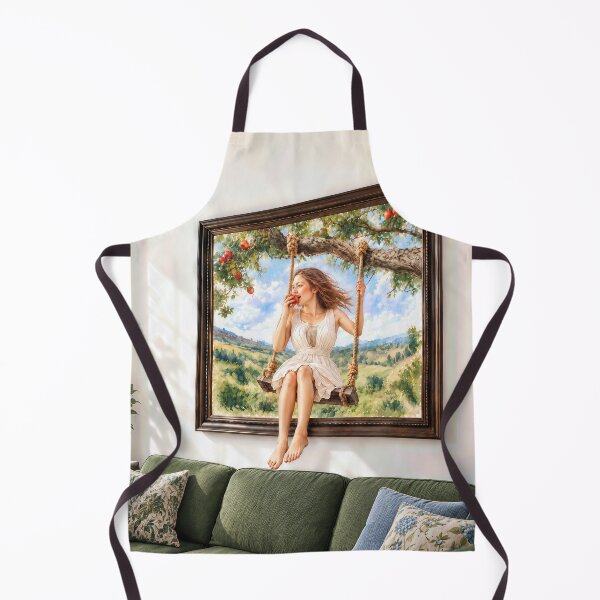 Item preview, Girl on an Apple Tree Swing designed and sold by Maria Dryfhout.