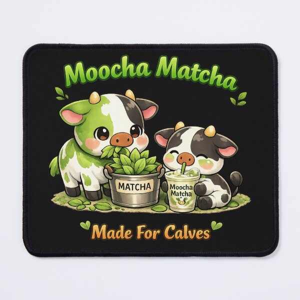 Item preview, Moocha Matcha, Made For Calves designed and sold by PurrfectWhisper.