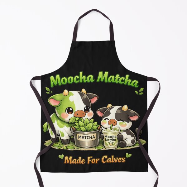 Item preview, Moocha Matcha, Made For Calves designed and sold by PurrfectWhisper.