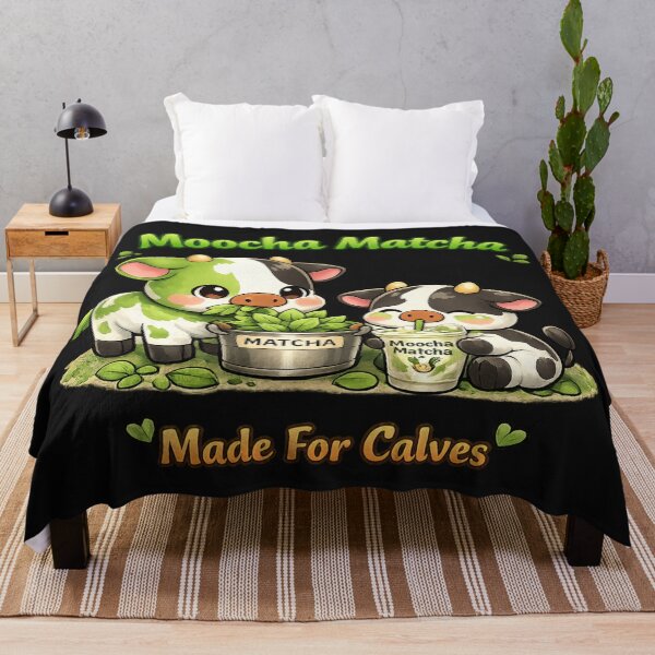 Item preview, Moocha Matcha, Made For Calves designed and sold by PurrfectWhisper.
