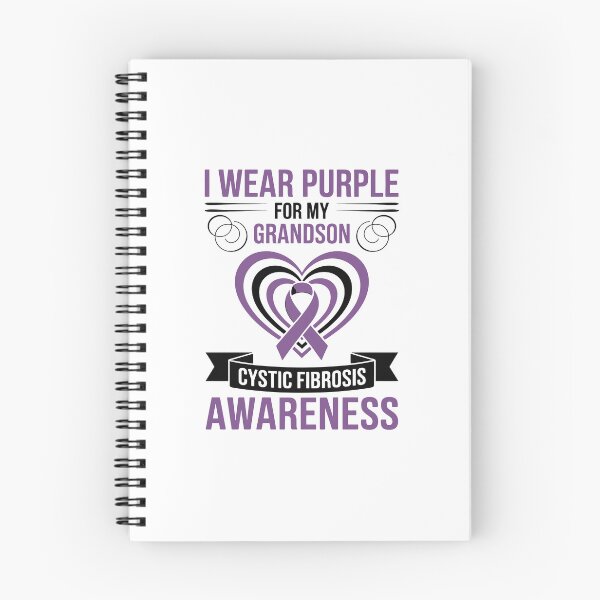 Item preview, Cystic Fibrosis Awareness  I wear purple for my grandson designed and sold by jkrphoto.