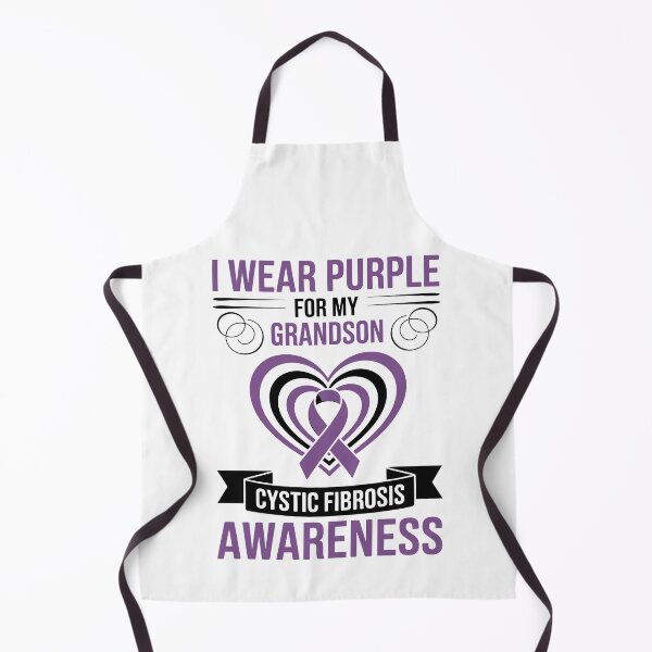 Item preview, Cystic Fibrosis Awareness I wear purple for my grandson designed and sold by jkrphoto.
