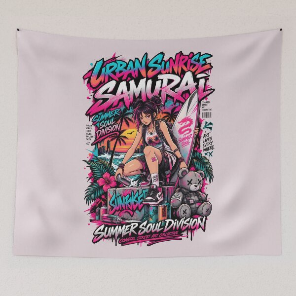 Item preview, Urban Sunrise Samurai designed and sold by MOFAPPAREL.