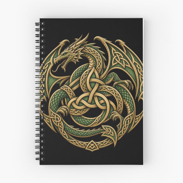 Item preview, Celtic heraldic dragon in interlacing designed and sold by lAnJefurtifeu.