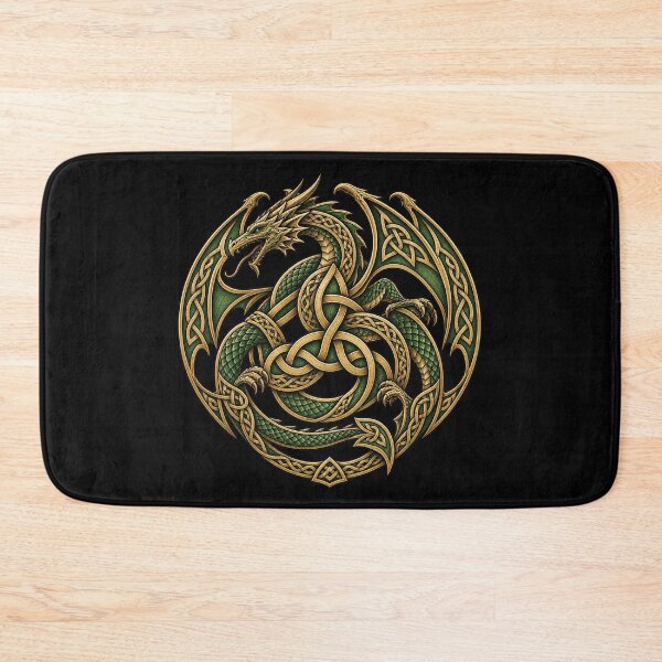 Item preview, Celtic heraldic dragon in interlacing designed and sold by lAnJefurtifeu.